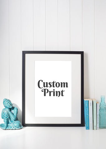 Custom order for C - 3x A5 prints