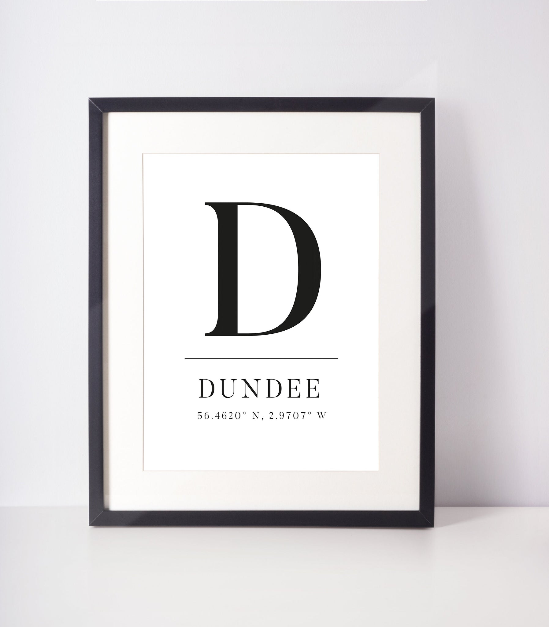 Dundee Special Place Location Wall Art Unframed Print